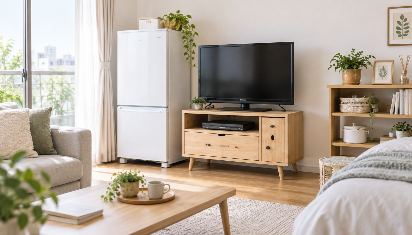 一人暮らしの家具・家電は買う？借りる？【レンタルの月額費用と徹底比較】