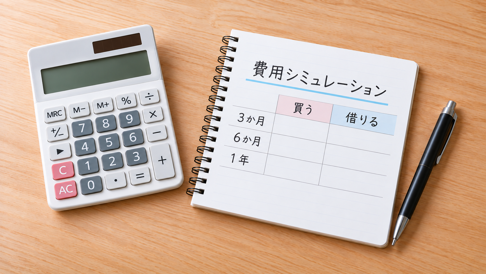 短期滞在の家電は買う？借りる？【3ヶ月・6ヶ月・1年で徹底シミュレーション】